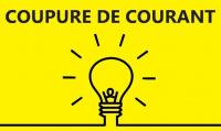 Avis ENEDIS : coupure de courant pour  travaux