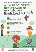 Evénement nature : à la découverte des oiseaux de nos régions