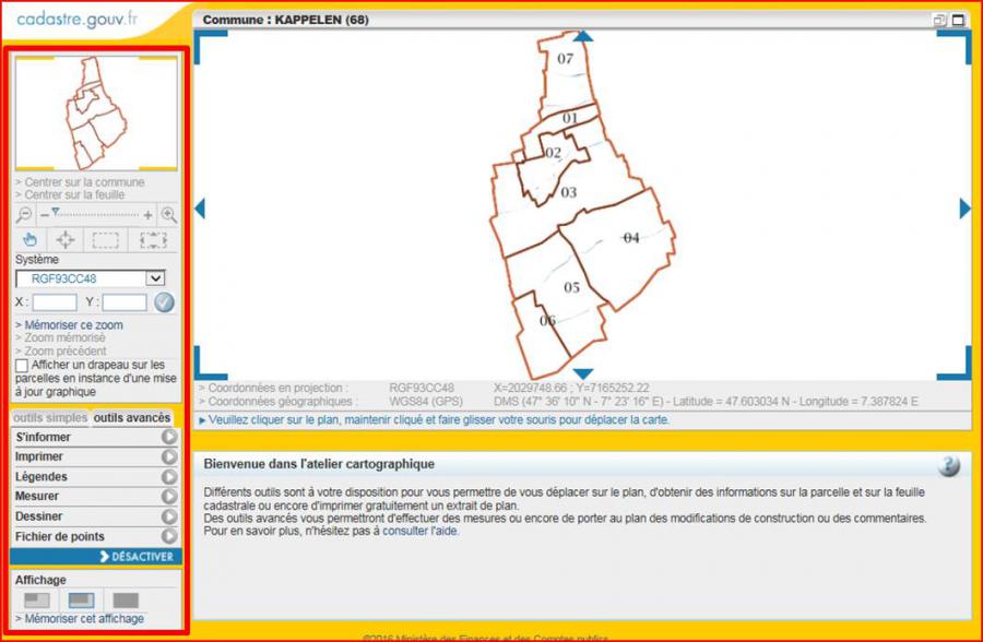 Cadastre Kappelen