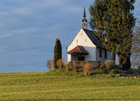 Chappelle Saint Wolgang Kappelen, rgion Alsace